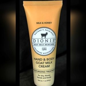 Dionis Goat Milk Hand Cream Milk & Honey 1 oz Travel Size
